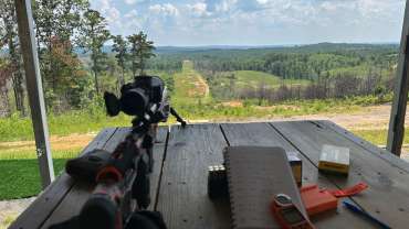 The Elite - Heavy Competition Rifle at Shooting Range