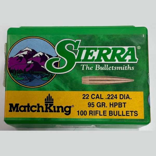 Sierra 22cal 95gr HPBT